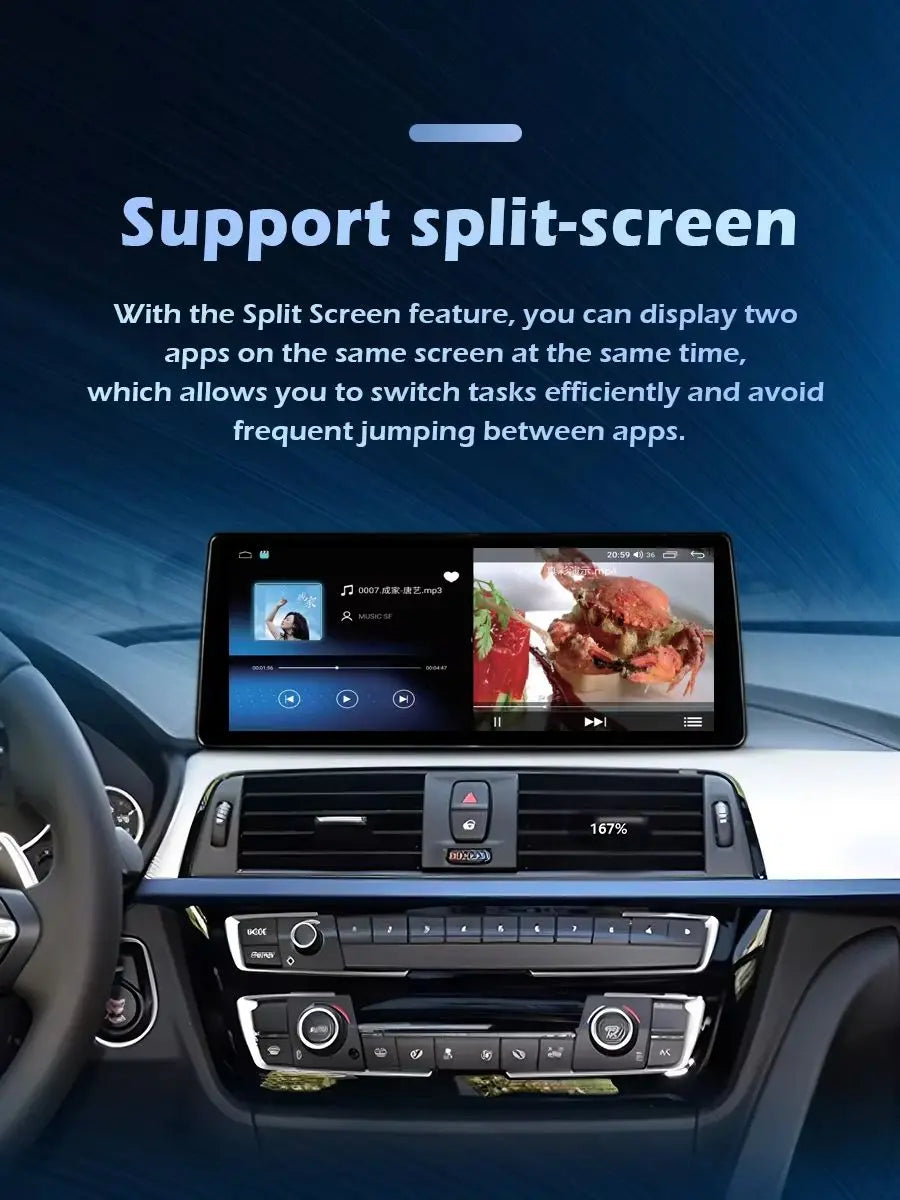 Android Auto For BMW 2 Series F45 F46 2014 - 2018 NBT EVO System Carplay Multimedia Displa