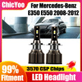 3570 CSP Chips 120W 6500K White High Low Beam LED Headlight Canbus No error 12V 24V For Me
