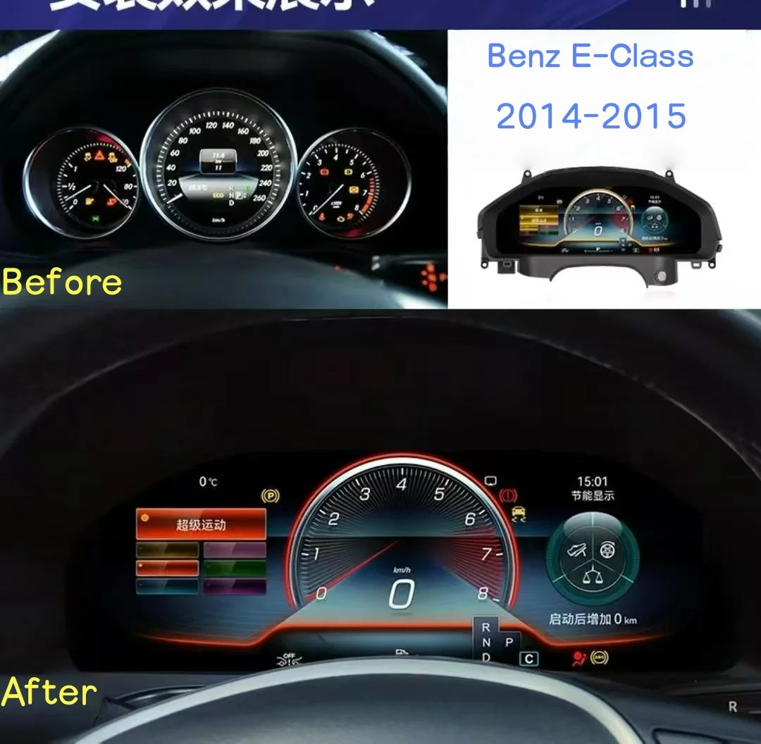 LED Interior Light Kit for Mercedes W205 GLA GLC 2013-2019 - Canbus Error-Free Interior Bulbs