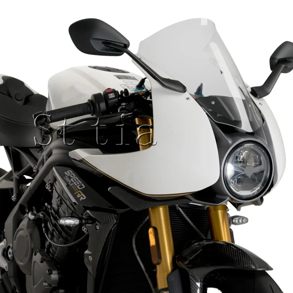 Motorcycle Accessorie Windshield Windscreen Visor Wind Screen Deflector For Triu for 2022-2026 - Automotive LED Light