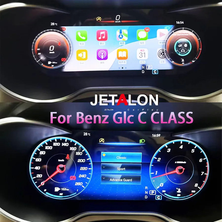 LED Interior Light Kit for Mercedes GLC 2015-2020 - Canbus Error-Free Interior Bulbs