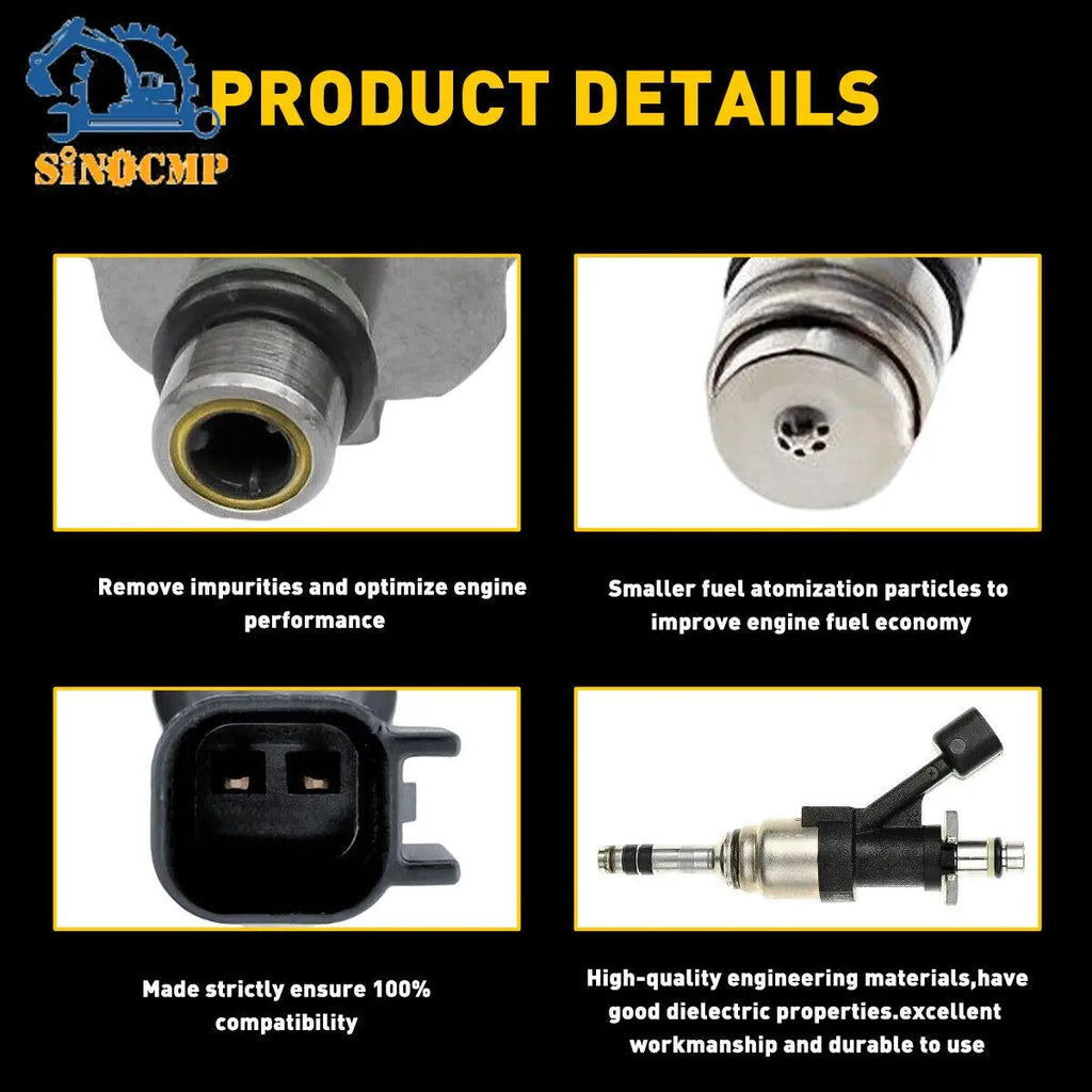 Fuel Injector 12668649 12623116 for Chevrolet Silverado 1500 GMC Sierra 1500 4.3L 5.3L 126