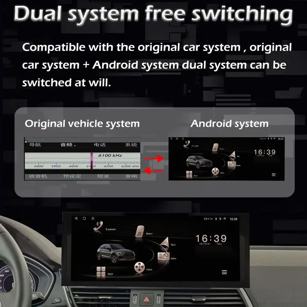 For Audi A6 C7 A7 2012 2013 2014 2015 - 2018 Car Multimedia Video Player Android System Ca | AUTOKITSHOP