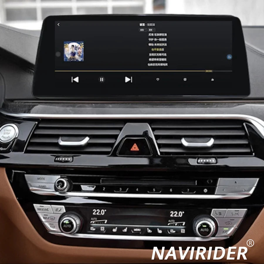 1920*720P Carplay 4G Android 14 Qualcomm 12.3'' Car Radio For BMW 5 G30 2018-2025 Car Mult