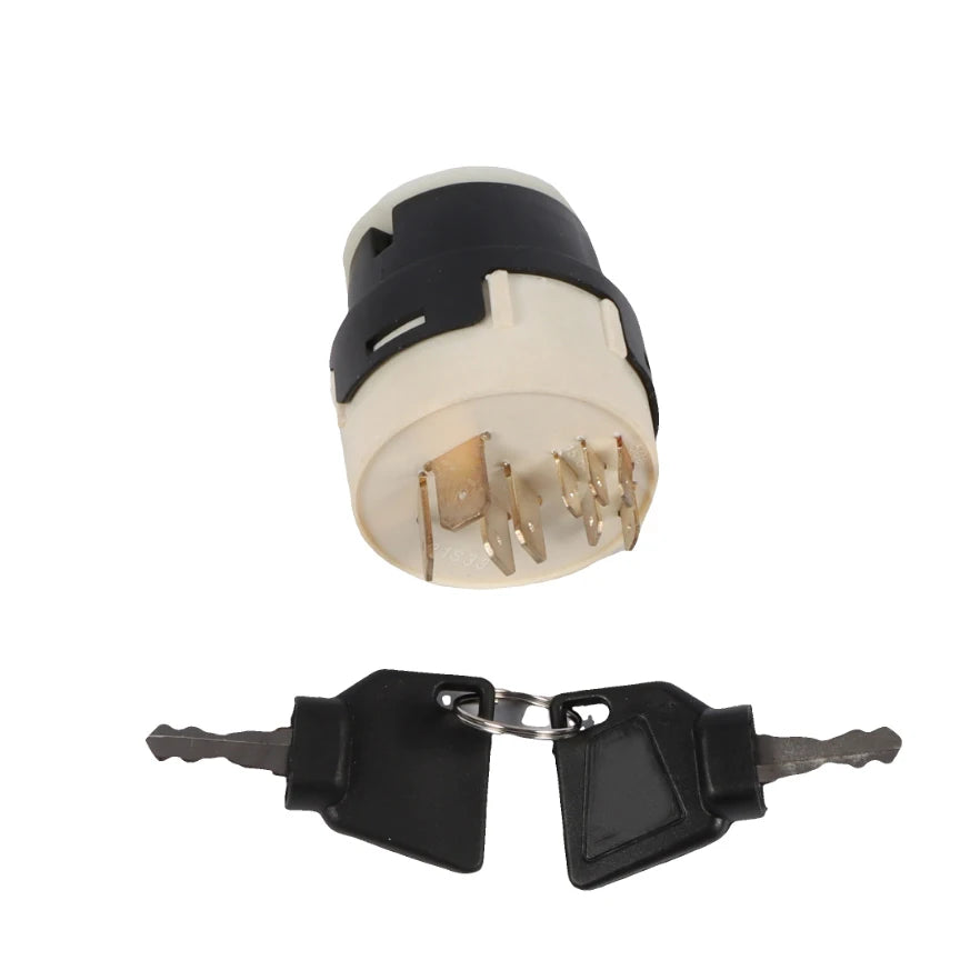1Set 2 Keys Ignition Switch For JCB JCB200 JCB220 PART 701/80184 701/45500 50988 858/04674