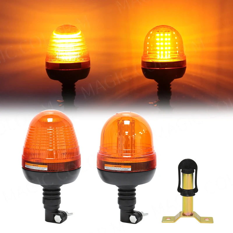 60 LED Car Strobe Light Emergency Police Flashing Warning Vehicle Trialer Truck Safety Bea | AUTOKITSHOP