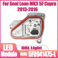 OEM 5F0941475-L DRL Headlight Module Control Unit Day Light White Color Angel Eyes Module