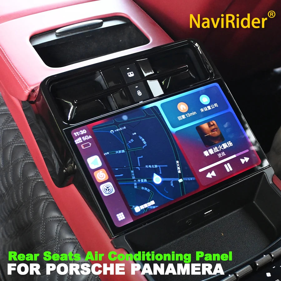 Touch Screen LCD Climate Control Panel For Porsche Panamera 2010-2017 Rear Seats Air Condi