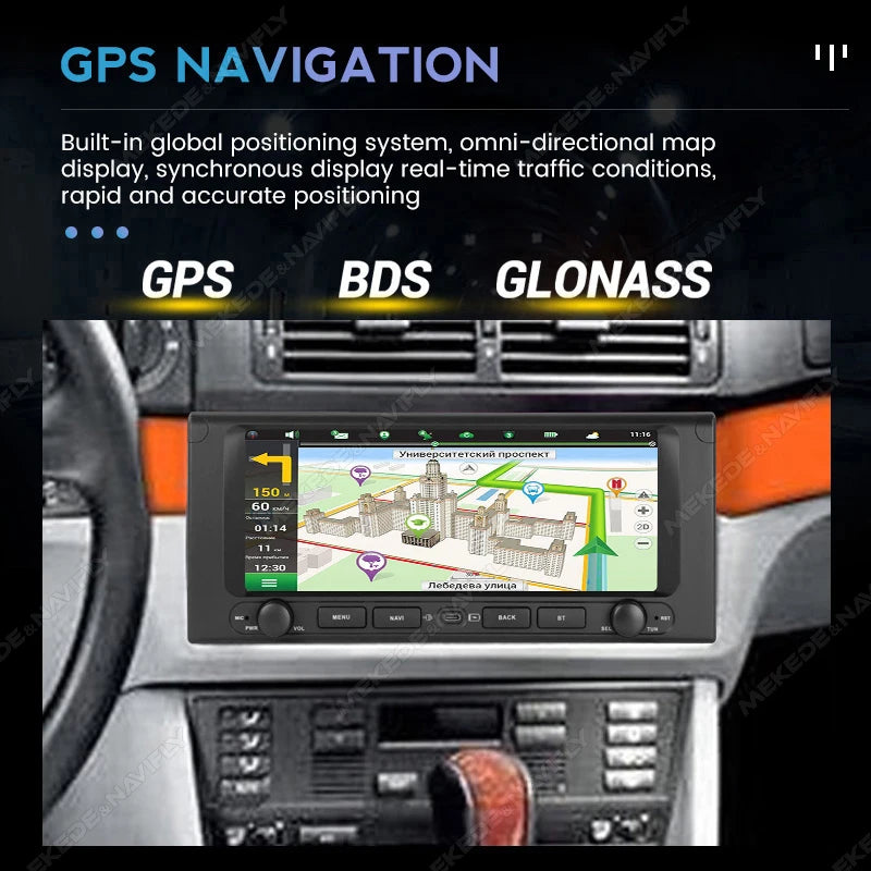 10.26inch Car Radio for BMW 5 Series E39 X5 E53 M5 Carplay Android Auto Stereo Head Unit G | AUTOKITSHOP