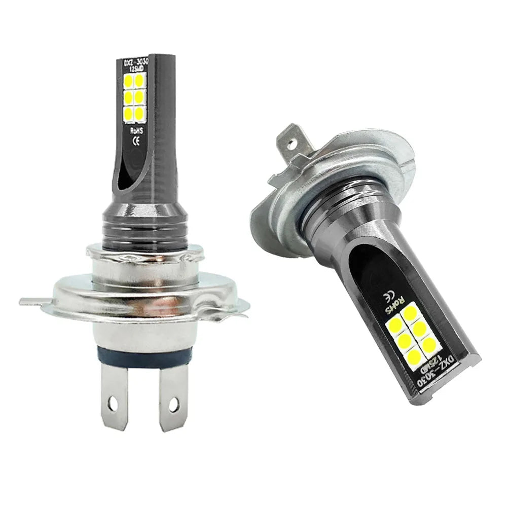 2Pcs LED H4 H7 H11 Car Headlight  H8 H9 H10 H1 H3 Car Fog Light Bulbs 9005 9006 Auto Driving Running Lamps 12000LM 80W 12V 24V