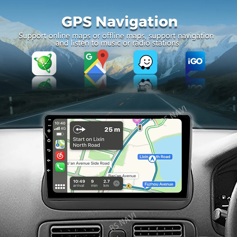 Android 16 Carplay Car Radio For Toyota Corolla E110 VIII 1995-2002 4G+WIFI GPS Navigation