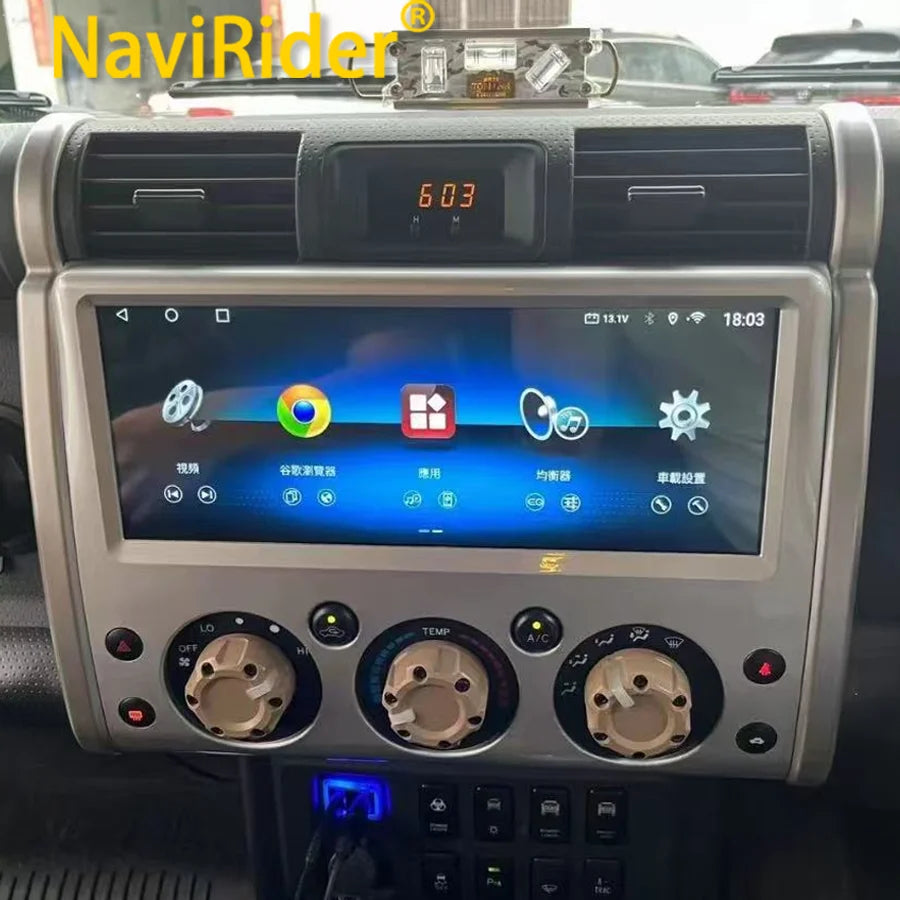 Wireless Carplay GPS Navigation For Toyota FJ Cruiser 2008-2015 Car Radio Multimedia Playe | AUTOKITSHOP