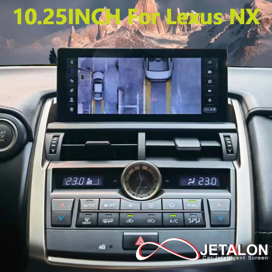 10.25inch Android CarPlay Auto Radio For Lexus NX NX200 NX200T NX300h 2014-2021 Multimedia