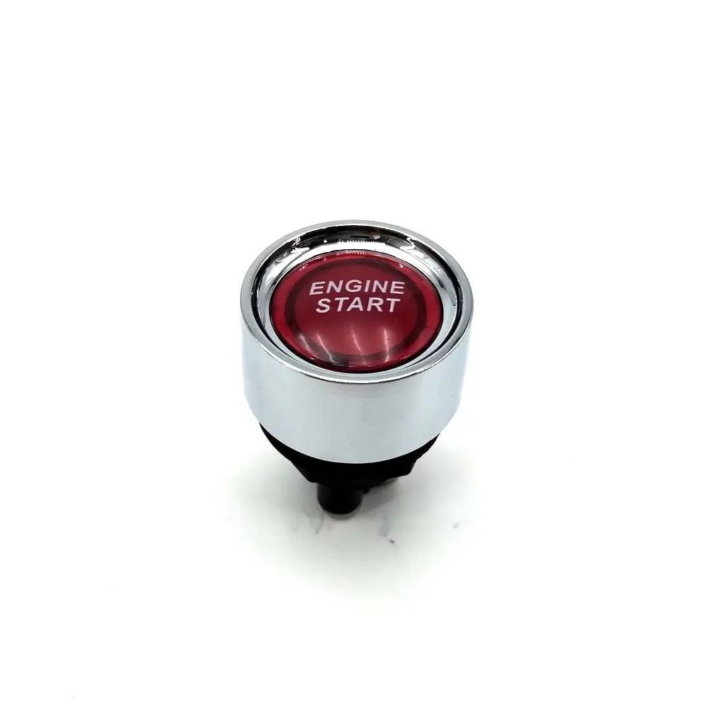 12V-24V Red LED Illuminated Engine Start Button Switch For Auto Car Marine Boat