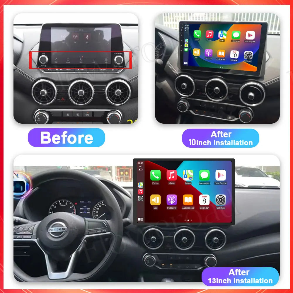 13.1 inch Android 15 For Nissan Sentra SYLPHY 2020 2021 Car Multimedia Player Radio GPS Na | AUTOKITSHOP