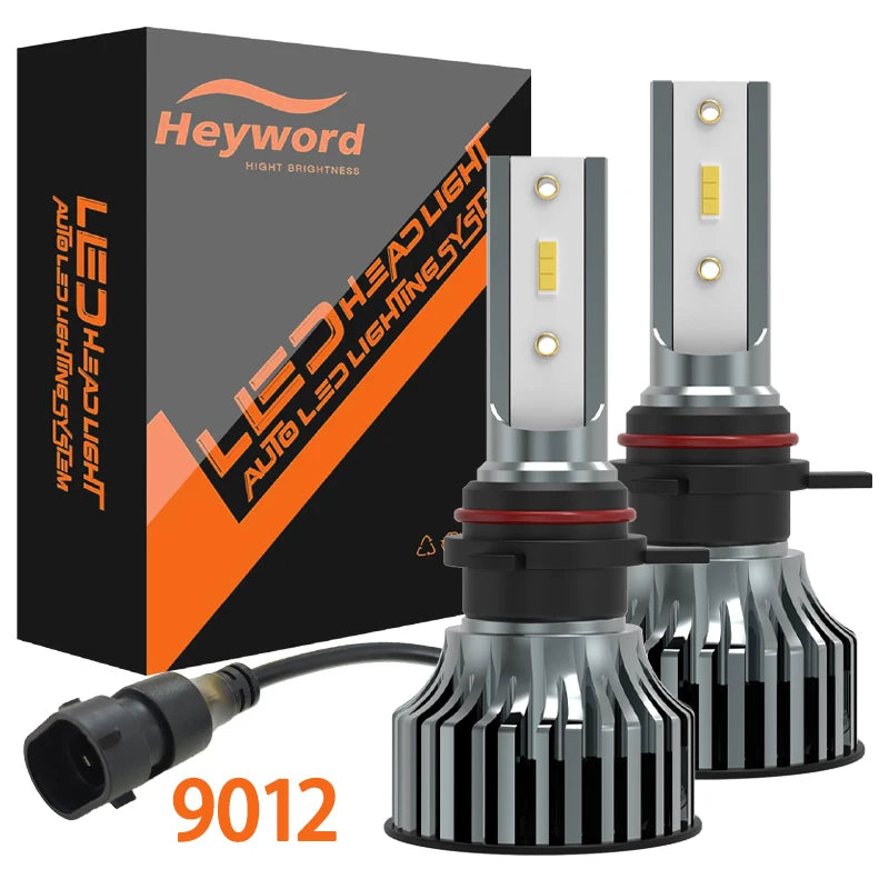Heyword 150000lm 450W 1860 CSP chip 3000k/4300k/6000k/8000k Car LED Headlight   h4 h7 h1 LED headlights 9005 H7  h11 led light