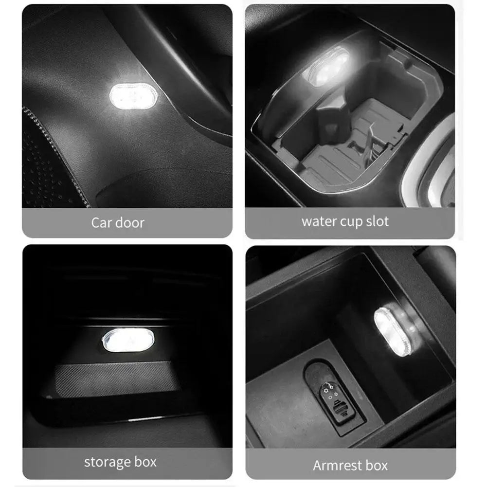 Car Roof Light Reading Light Ambient Light LED Touch Sensor USB Charging Emergency Light Upgraded Version