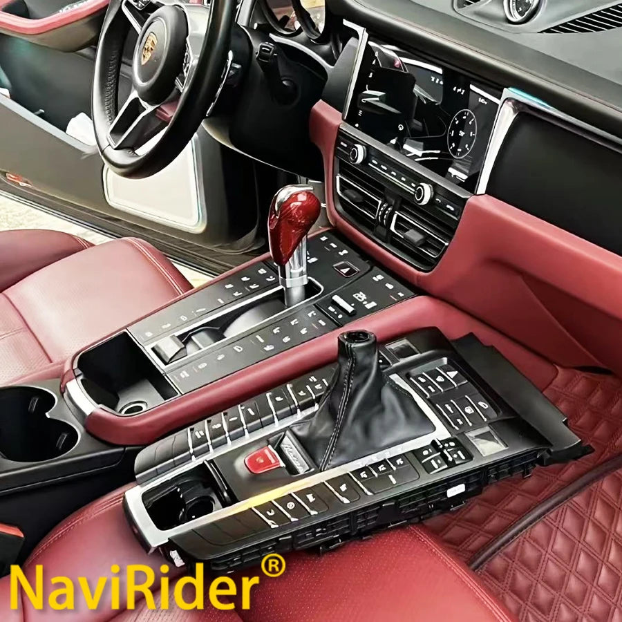 Car Digital Console Front AC Panel Full Touch For Porsche Macan 2014-2021 Auto Parts Multi