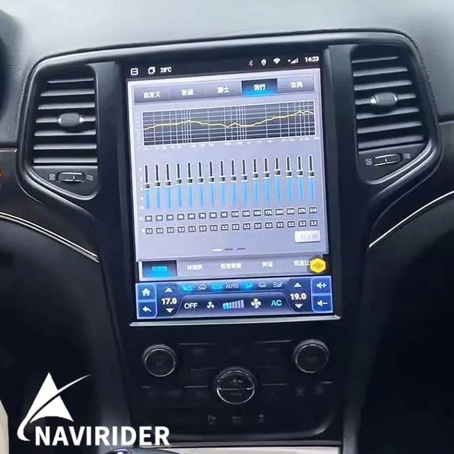Android15 Car Radio For Jeep Grand Cherokee 2013-2018 12.8inch Vertical Screen Auto Stereo | AUTOKITSHOP
