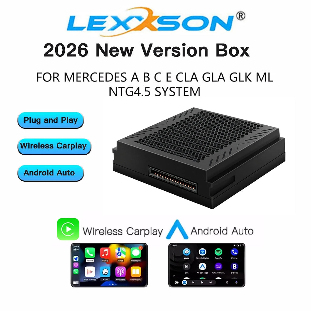 Upgrade Wireless Carplay Suitable For Mercedes Benz A B C E CLA GLA GLK ML Sprinter NTG4.5 | AUTOKITSHOP