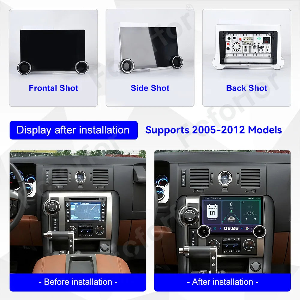 Android 15 Multimedia Upgraded Ultra Large HD Screen 11.5 Inch GPS Navigation DSP Car Ster