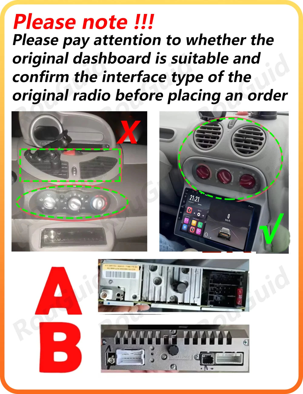 Carplay Auto Car Radio For Renault Twingo 1 2005 - 2013 Multimedia Player Android 16 Car S | AUTOKITSHOP