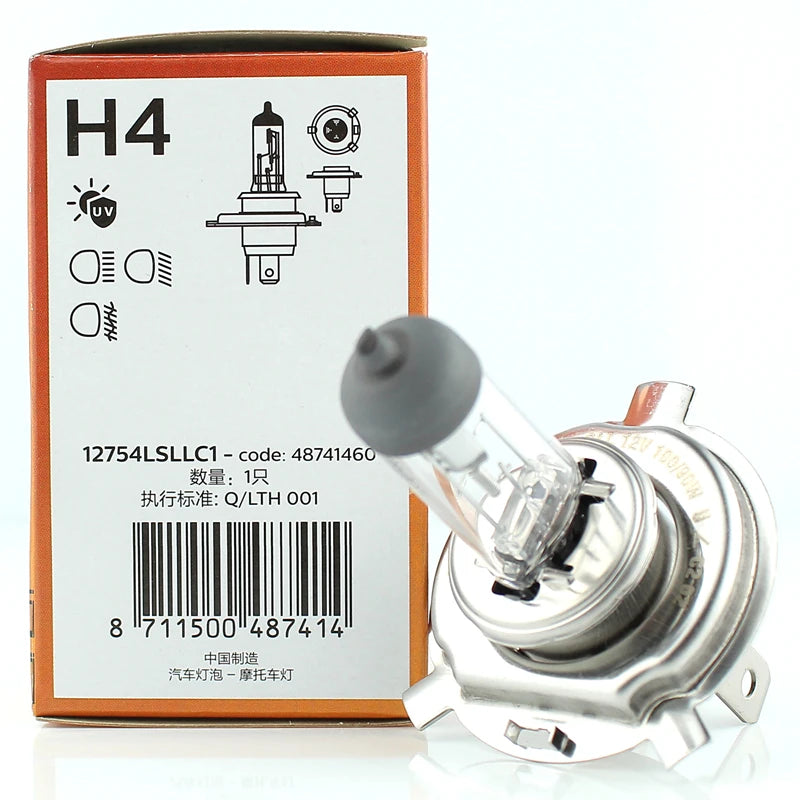 Philips RallyVision H4 9003 12V 100/90W P43t Off-road Bright Light Car Halogen Headlight G