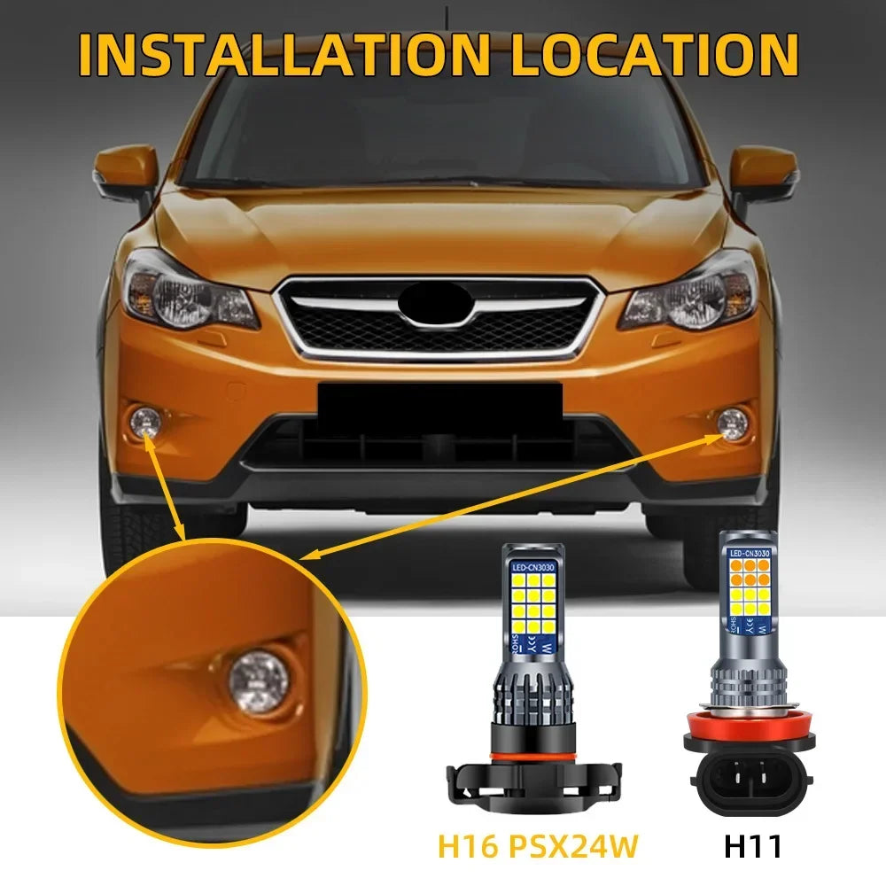 2-Piece LED Interior Light Kit for Subaru XV Crosstrek - Canbus Error-Free Bulbs | AUTOKITSHOP