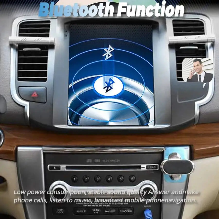 Vertical Screen 4G Video Player Android 15 Car Radio For Nissan Teana Cedric J32 2008-2012