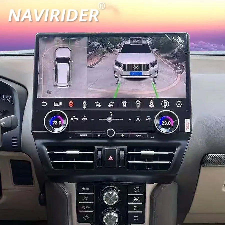 For Toyota Prado LC150 2010-2021 Auto Carplay Car Radio Stereo Multimedia Player GPS Navig | AUTOKITSHOP