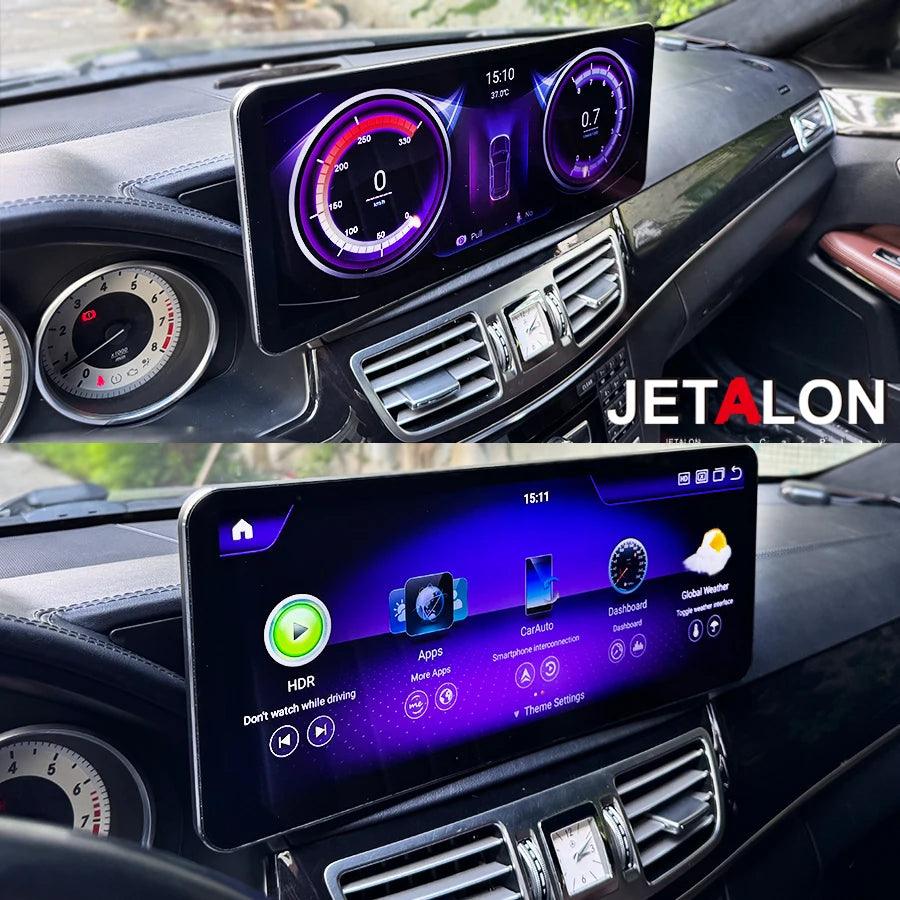 14.6" Car Radio Android For Mercedes Benz E Class W212 2015 2016 Multimedia Screen GPS Car