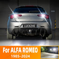 2-Piece LED Interior Light Kit for ALFA ROMEO 4C 75 Brera Giulia Giulietta GT GTV Mito Spider Stelvio Backup Back Up ...