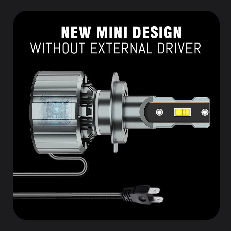 F9 H4 LED Headlight Canbus K5C H7 H8 H9 H11 9005 HB3 9006 HB4 9012 HIR2 4600W Car Headlamp