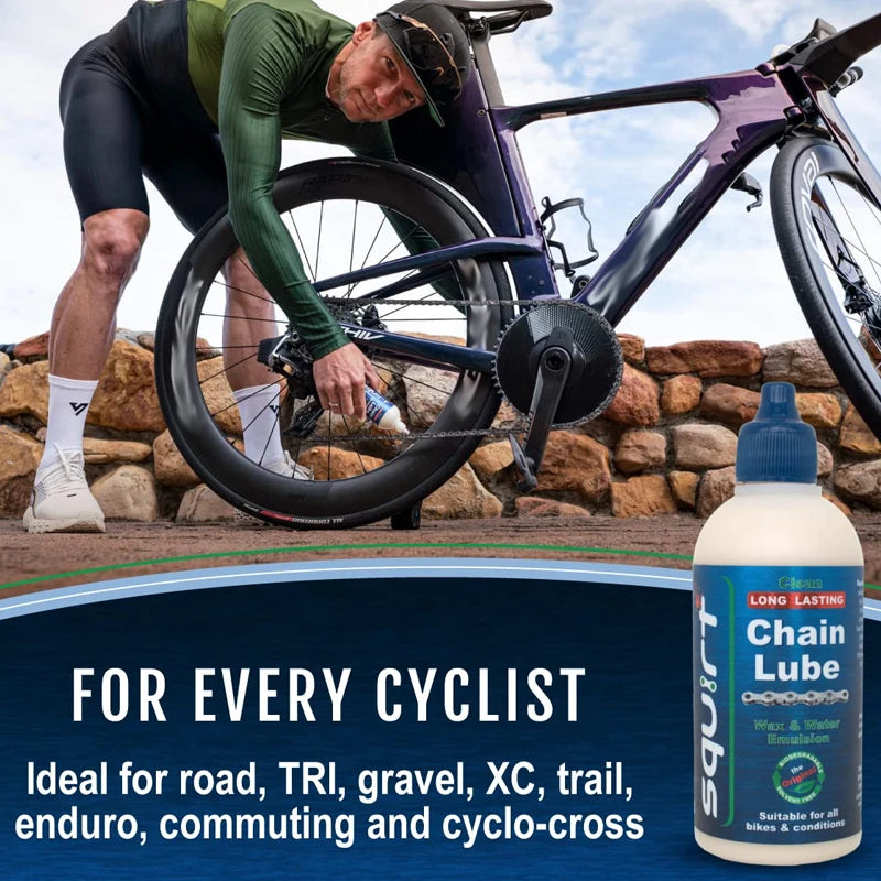 MTB Road Bike Chain Lube 100ml Bicycles Special Lubricant Mountain Bike Dry Lube Chain Oil Fork  - Automotive LED Light