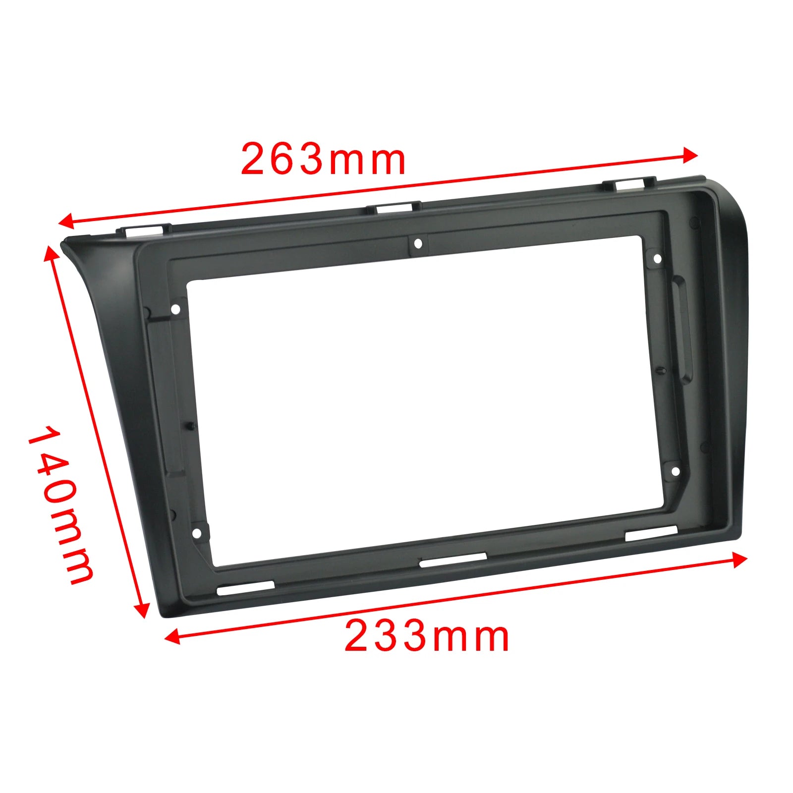 9 Inch 2 din Car Fascia For Mazda 3 2004-2012 Stereo Fascias Panel Dash Installation Doubl | AUTOKITSHOP