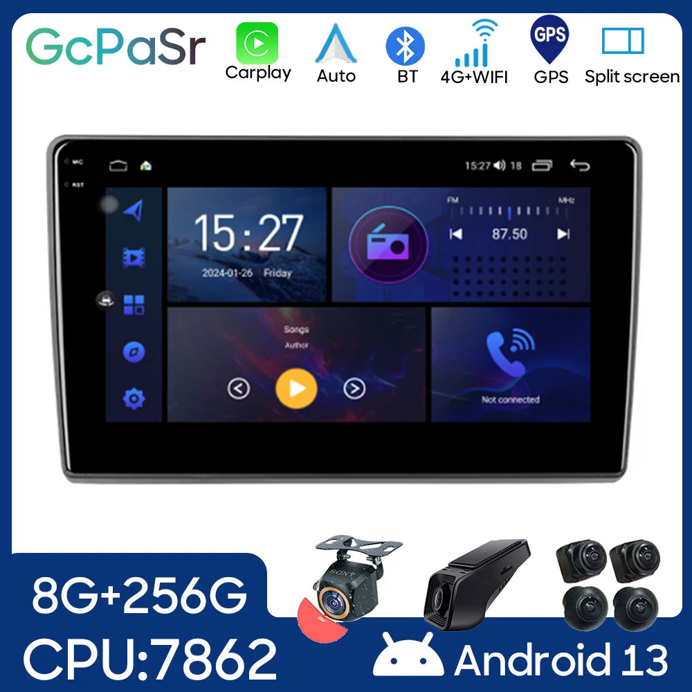 Car Android Radio For Toyota Sai K10 2013 - 2017 Auto Smart Multimedia Player GPS Navigati