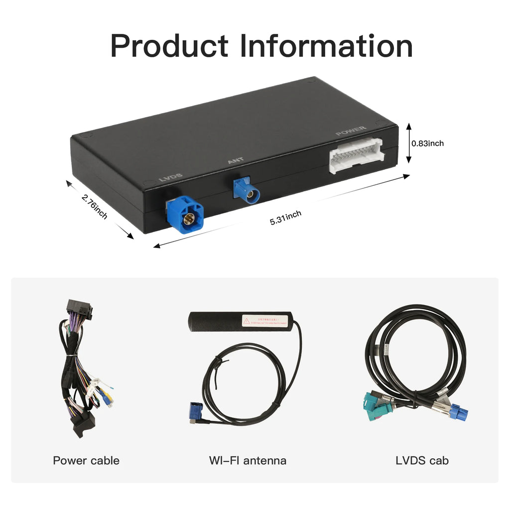 Wireless Carplay Android Auto Module for Mercedes Benz NTG4.5 NTG5.0 System Compatible wit | AUTOKITSHOP