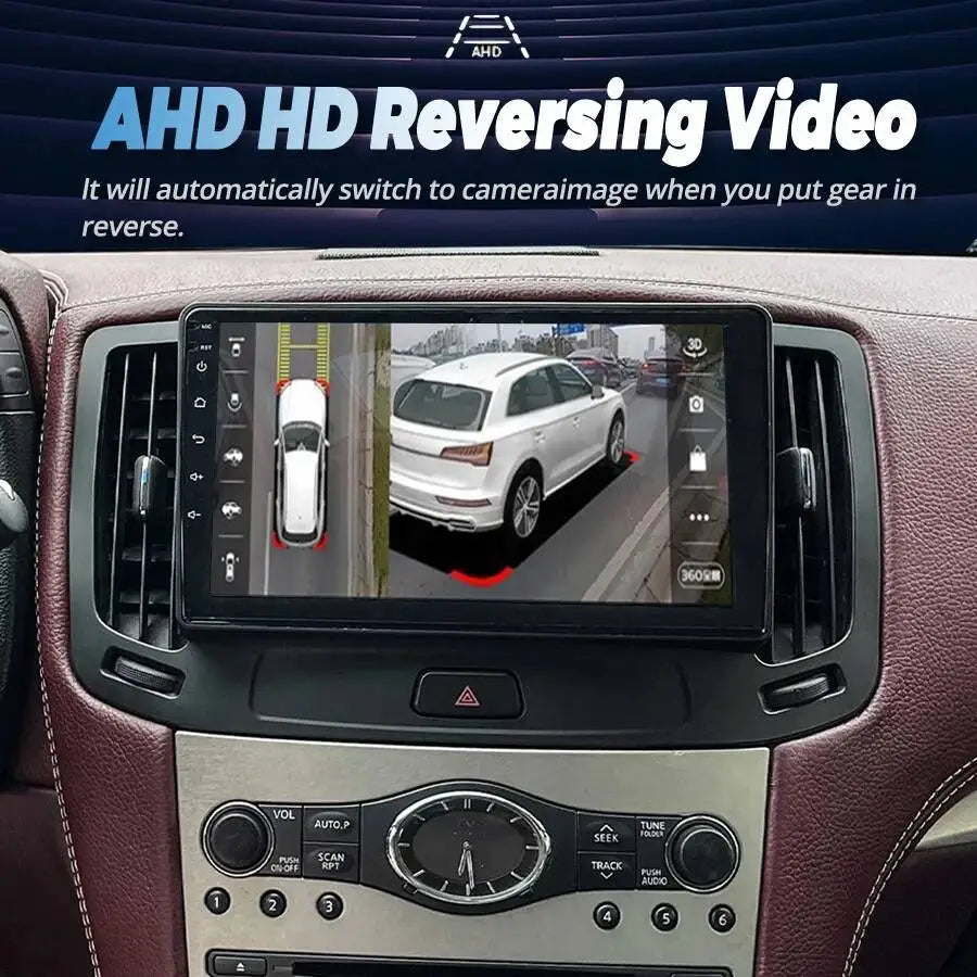 Android Auto CarPlay GPS Navigation 9inch For Infiniti G25 G35 G37 2004-2013 Stereo Video  | AUTOKITSHOP