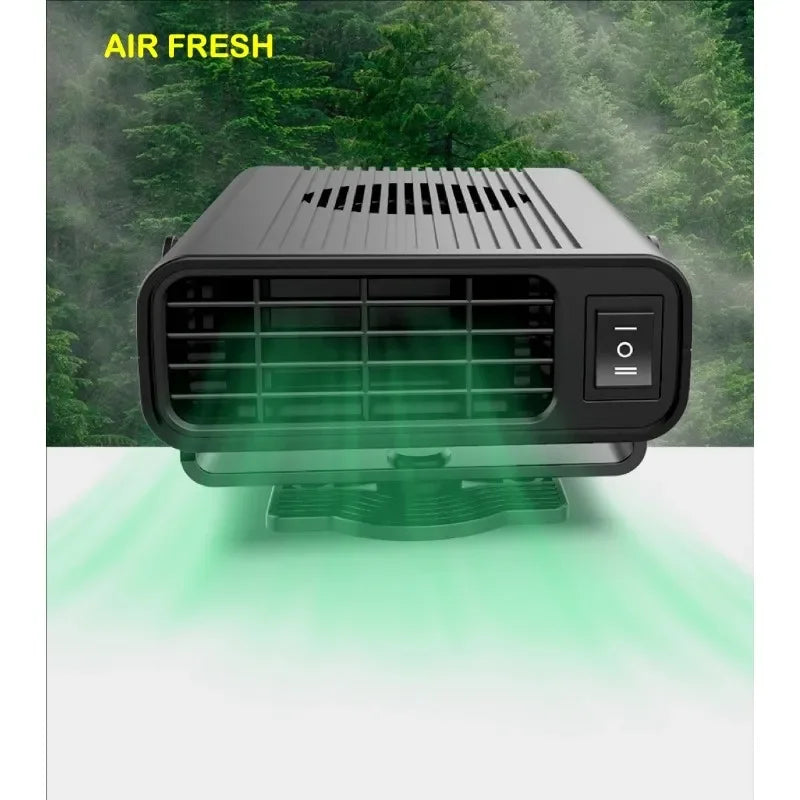Winter Car Heater Fan 12V/24V 200W Electric Cooling Heating Auto Windshield Defroster Defogging  - Automotive LED Light