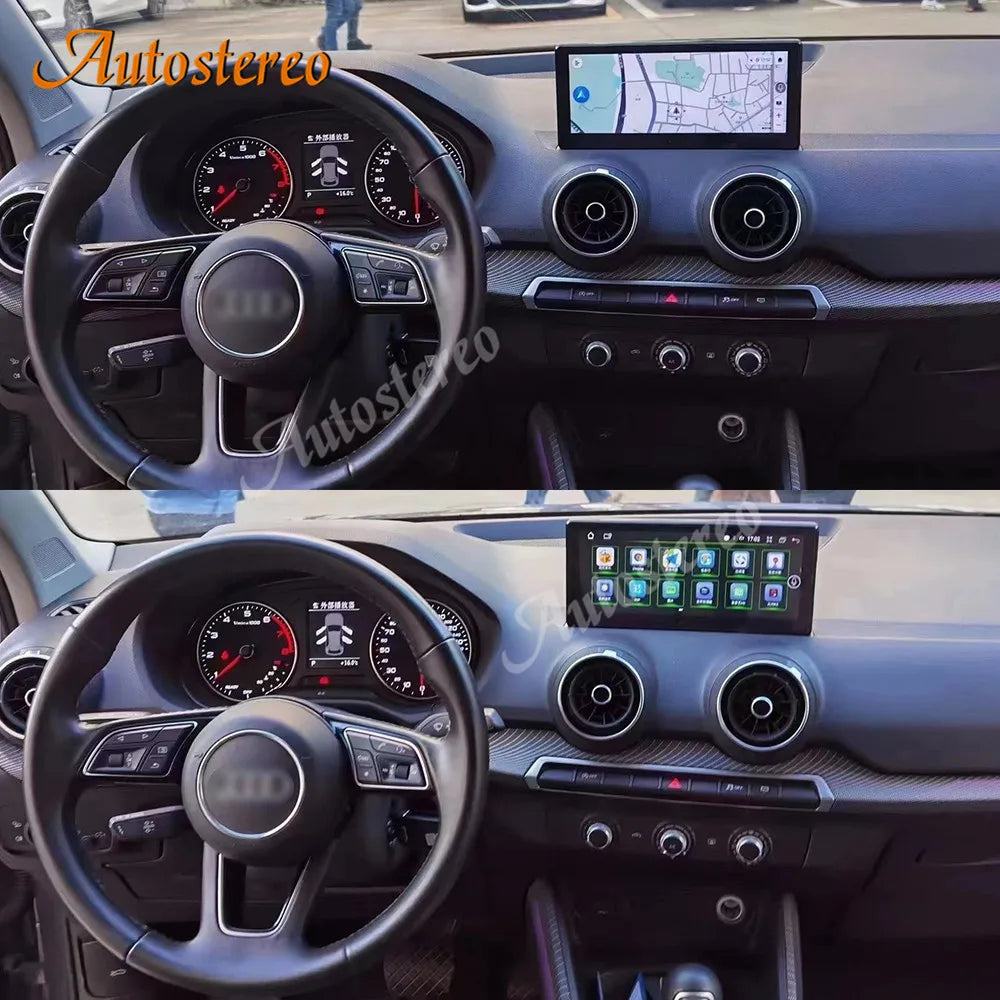 Carplay For Audi Q2 2016-2023 Android 13 Car Radio Car GPS Navigation Tape Recorder Multim