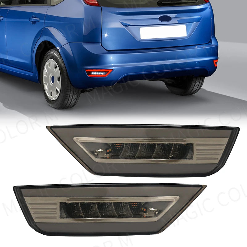 For Ford Focus Hatchback 2009-2013 Ecosport 2013-2020 Kuga Escape 2013-2018 Rear Bumper La | AUTOKITSHOP