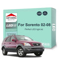 15-Piece LED Interior Light Kit for KIA Sorento 1 MK1 I JC - Canbus Error-Free Bulbs | AUTOKITSHOP
