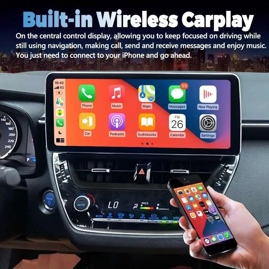 For Toyota Corolla 2022 Suzuki Swace Car Radio 12.3Inch 2021 Android 14 Screen GPS Navigat | AUTOKITSHOP