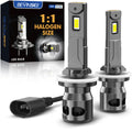 BEVINSEE 2pcs 881 880 LED Fog Lights H27 Fog Lamps Super Bright 6000K Plug&Play CANBUS Tur
