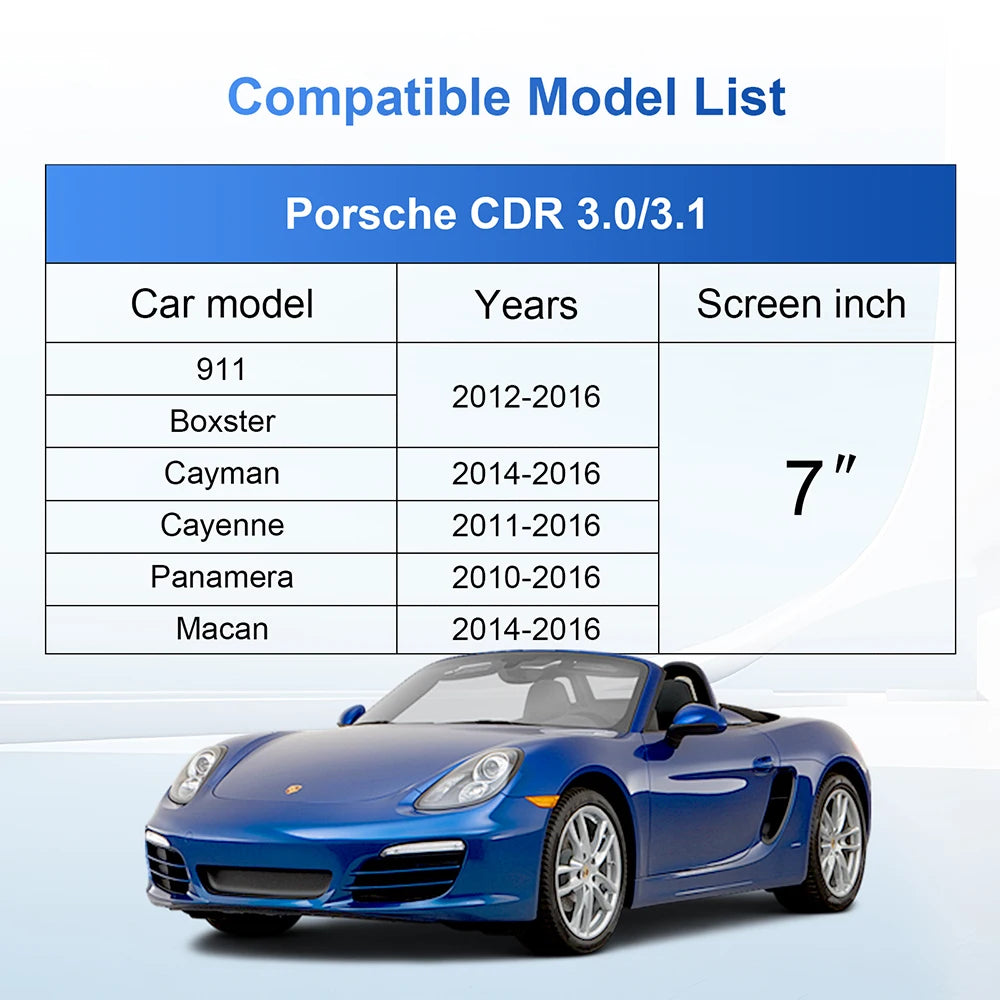 Wireless Carplay Android auto For Porsche CDR 3.0 Panamera Cayenne Cayman Macan Boxster 91 | AUTOKITSHOP
