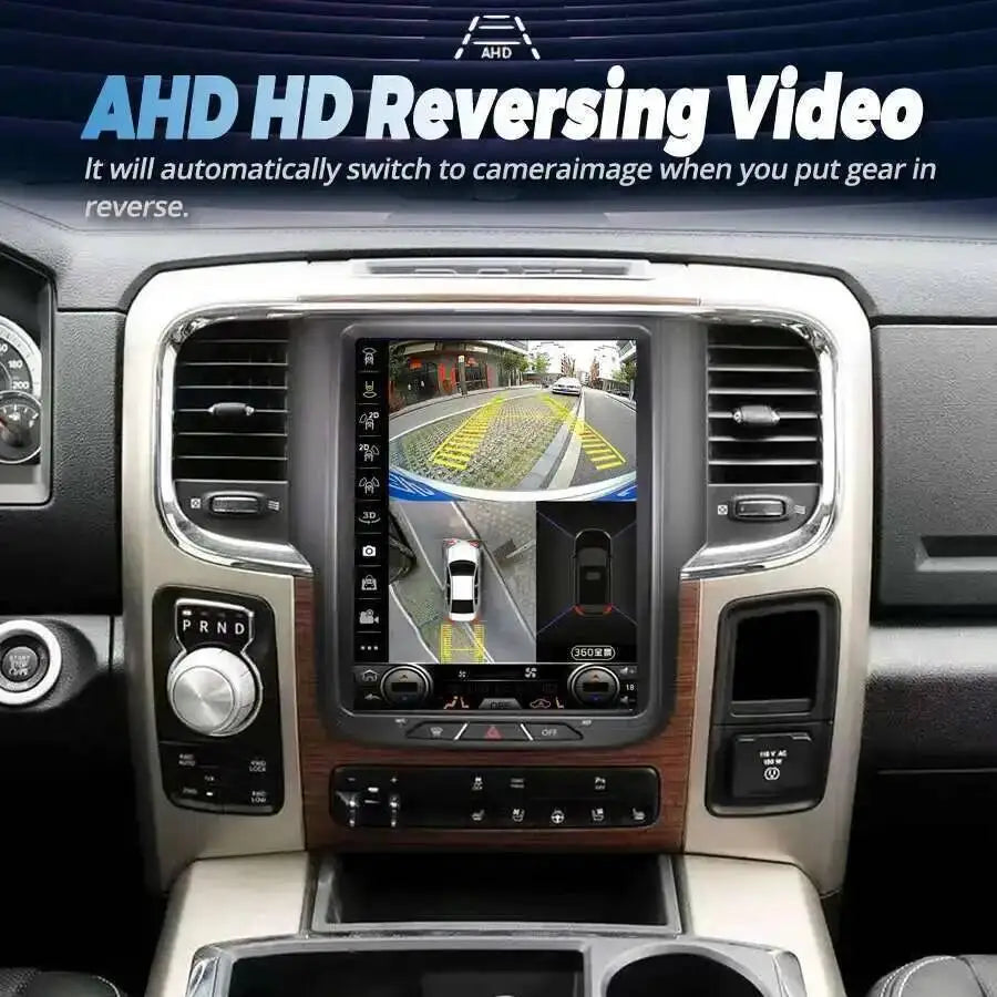 256GB Car Android 13 IPS Screen For Dodge RAM 1500 2011-2017 Radio Multimedia Stereo Video | AUTOKITSHOP