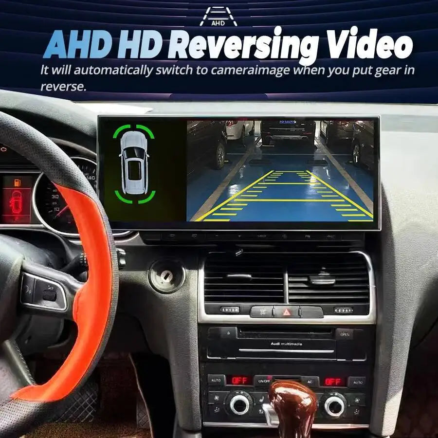 Android 15 Car Radio GPS BT DSP For Audi A6 S6 RS6 Q7 SQ7 2005-2015 New 15.8'' Stereo Buil