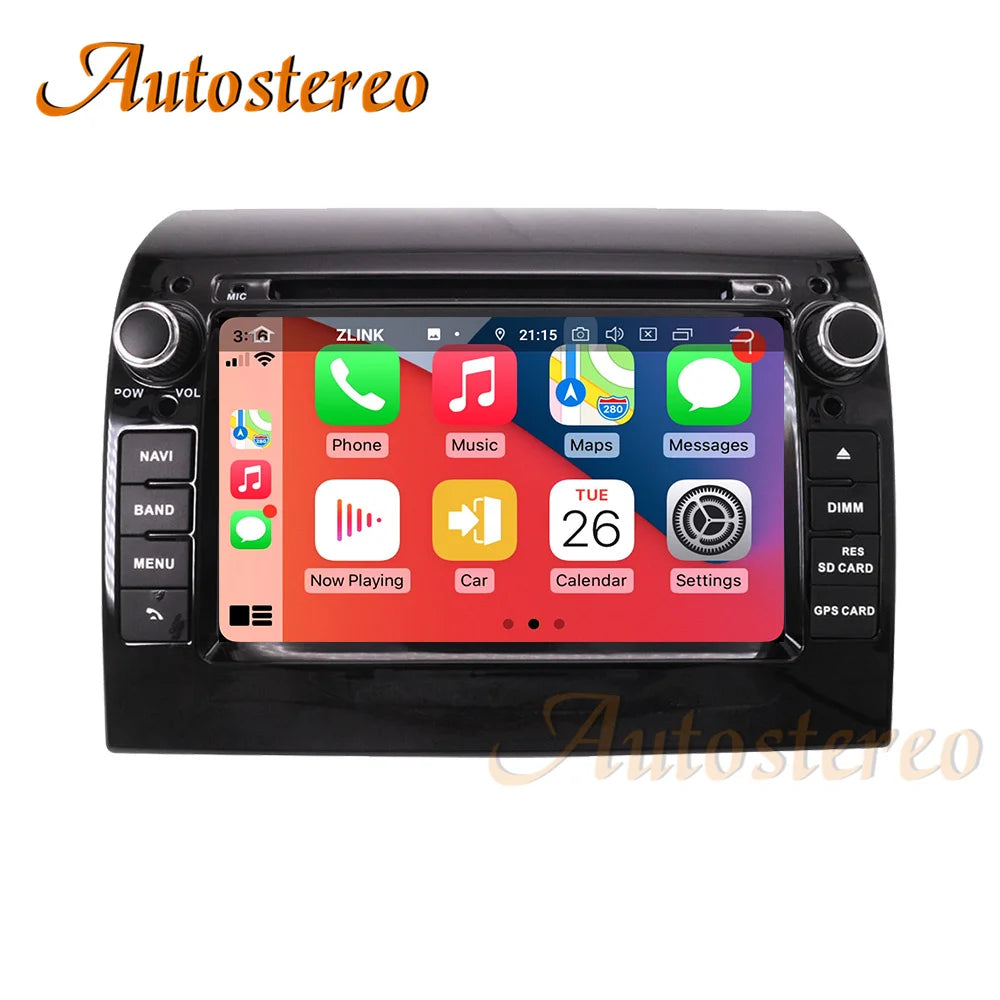 Car Radio Carplay For Fiat Ducato Citroen Jumper Peugeot Boxer Android 14 Car DVD Player G
