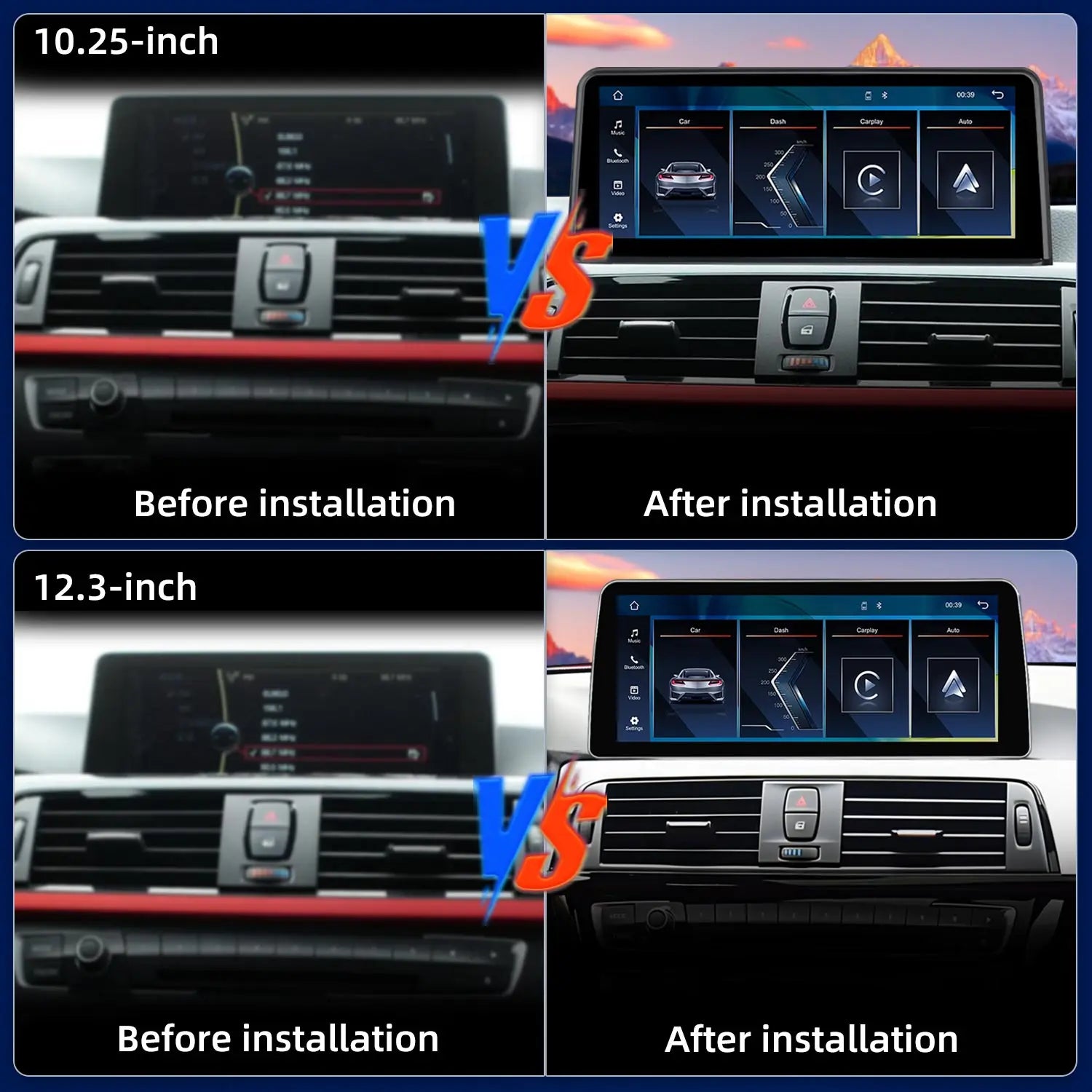 LED Interior Light Kit for BMW F32 F33 F34 - Canbus Error-Free Interior Bulbs