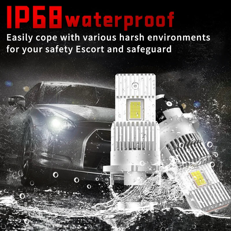 D SERIES D2S D4S Led Car Headlights HID Bulbs 35W D2R D4R Kit Xenon LED Car Light 30000LM